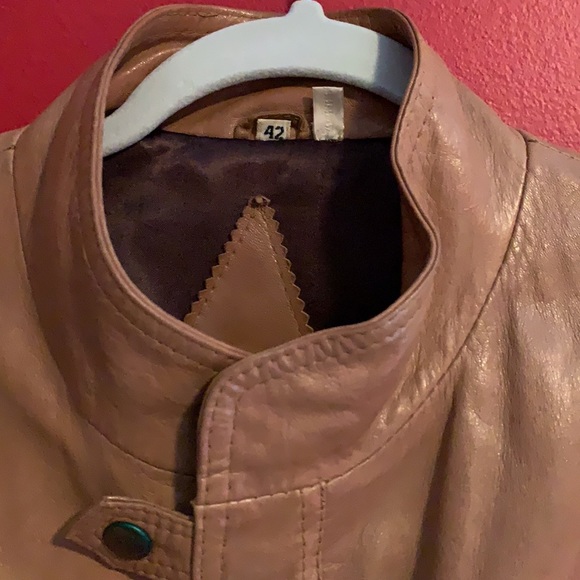 Men’s Leather Bomber Jacket w/ Insulated Lining - Picture 2 of 11